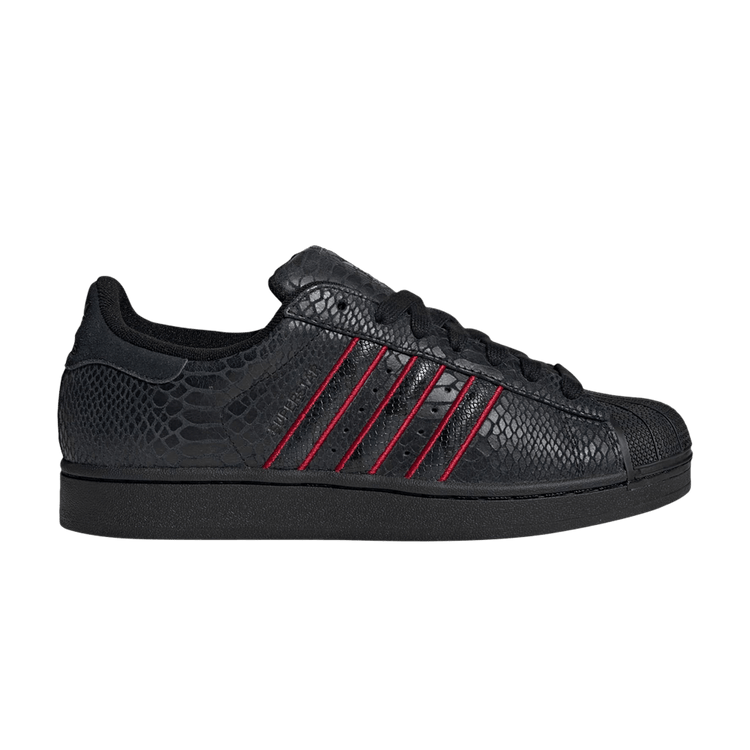 adidas Superstar II 'Core Black Team Victory Red' KK2356
