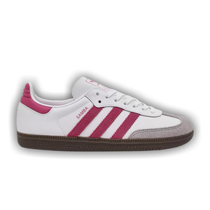 adidas Samba J 'White Magenta'