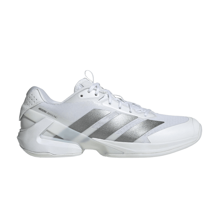 adidas Adizero Ubersonic 5 Tennis 'Cloud White Tech Grey Metallic' KK4409
