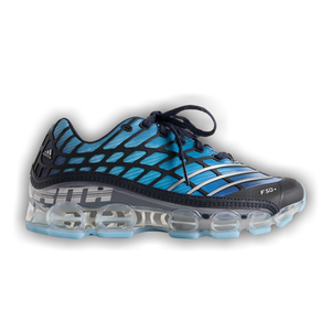 Kith x Messi x adidas F50 Megaride 'Legend Ink Clear Blue Silver' With Trading Card