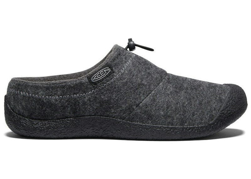 Keen Howser III Slide Charcoal Grey Felt Black 1025550