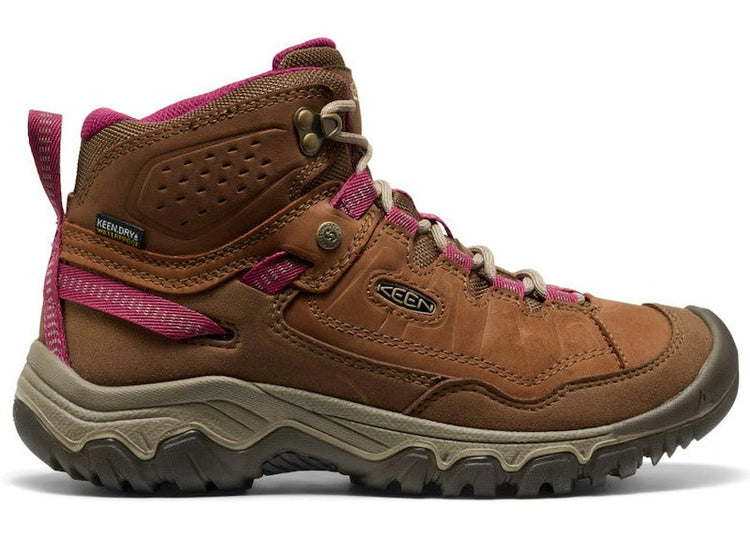 Keen Targhee IV Waterproof Hiking Boot Bison Beaujolais (Women's) 1030689