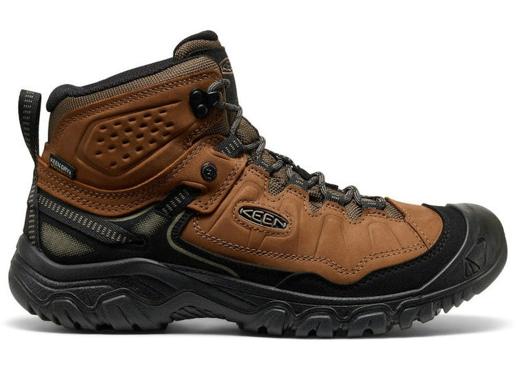 Keen Targhee IV Waterproof Hiking Boot Bison Black 1028988