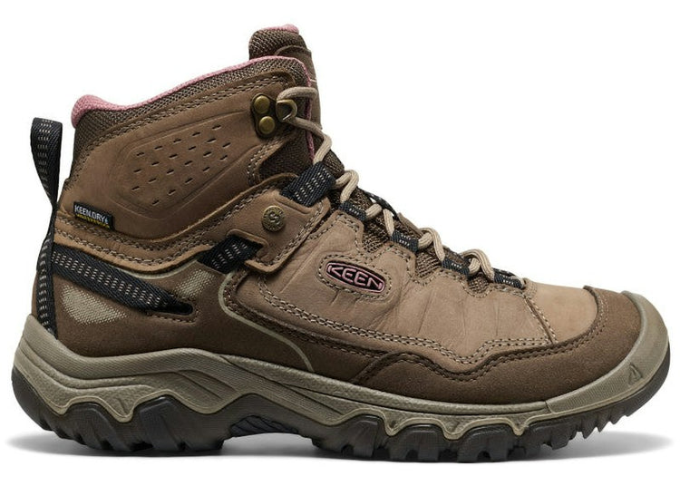 Keen Targhee IV Waterproof Hiking Boot Brindle Nostalgia Rose (Women's) 1028990