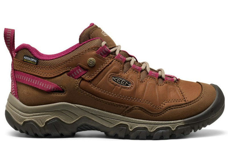 Keen Targhee IV Waterproof Hiking Shoe Bison Beaujolais (Women's) 1030690