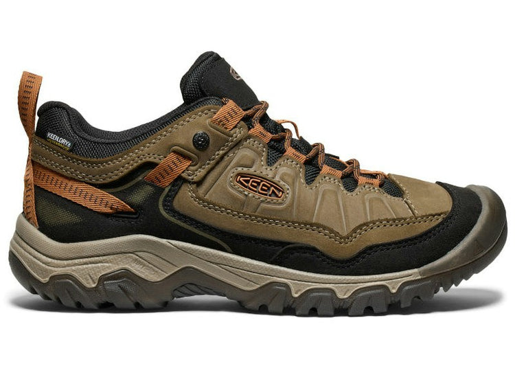 Keen Targhee IV Waterproof Hiking Shoe Sea Turtle Roasted Pecan 1030691