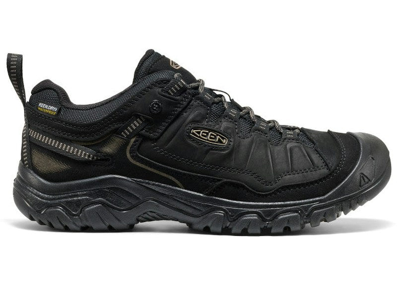 Keen Targhee IV Waterproof Hiking Shoe Triple Black 1029827