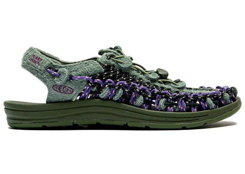 Keen Uneek Leather Henrik Vibskov Green Spring 1032222
