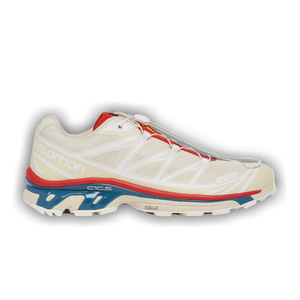 Salomon XT-6 'Almond Milk Aurora Red'