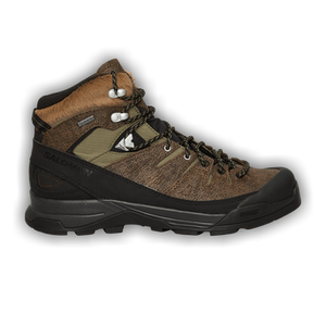 Salomon X-ALP Mid Distressed Leather GORE-TEX 'Dark Earth Black'