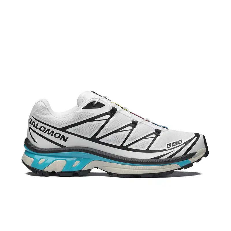 Salomon XT-6 'Black White Blue Curacao'