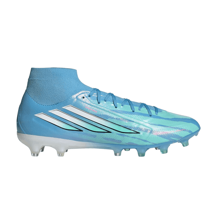Trinity Rodman x adidas Wmns F50 Sparkfusion Pro Mid FG AG 'Semi Blue Burst Lucid Pink' LA4045