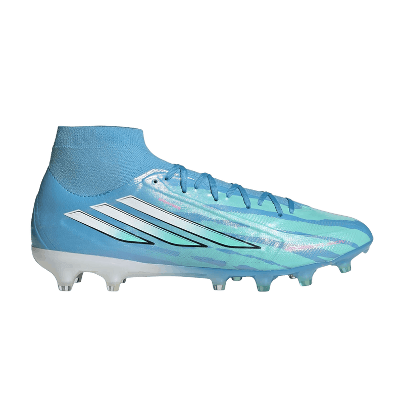 Trinity Rodman x adidas Wmns F50 Sparkfusion Pro Mid FG AG 'Semi Blue Burst Lucid Pink' LA4045