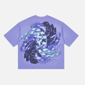 Godspeed Liberty Tears T-Shirt 'Purple Wash'