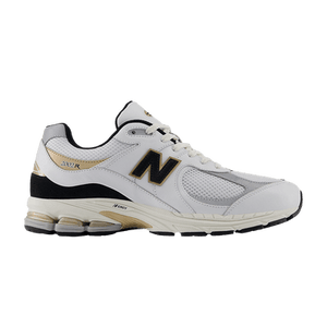 New Balance 2002R 'White Black Gold Metallic'