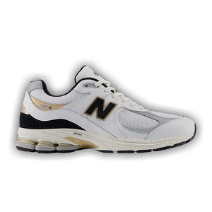 New Balance 2002R 'White Black Gold Metallic'