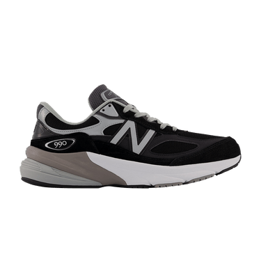 New Balance 990v6 Made in USA 4E Wide 'Black Silver'