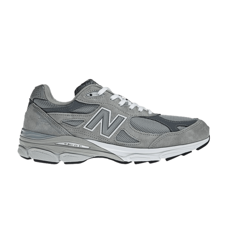 New Balance 990v3 Made in USA 2E Wide'Grey White' M990GL3 2E
