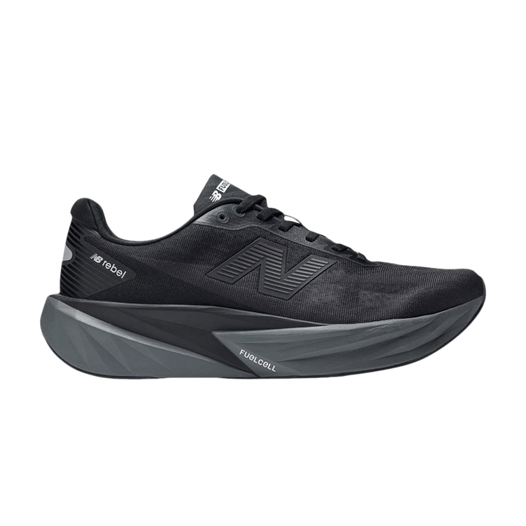 New Balance Fuelcell Rebel V5 2E Wide 'Black Castlerock Silver Metallic' MFCXLC52E