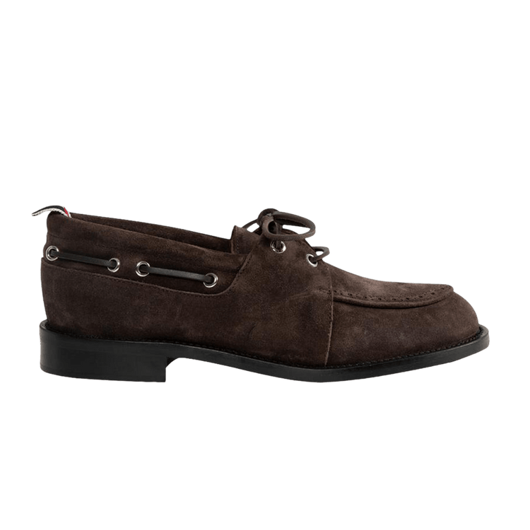 Thom Browne Padded Boat Shoe 'Dark Brown' MFF082B L0037 208