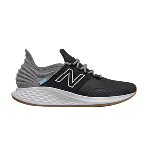 New Balance Fresh Foam Roav 2E Wide 'Tee Shirt - Black Light Aluminum'