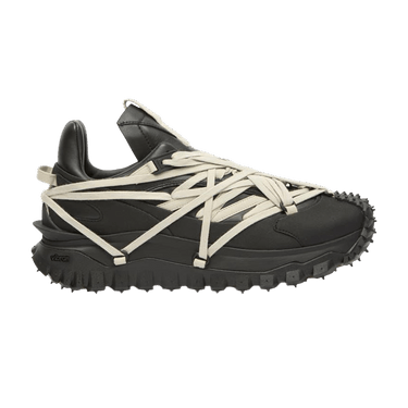 Rick Owens x Moncler Trailgrip Megalace Sneaker 'Black'