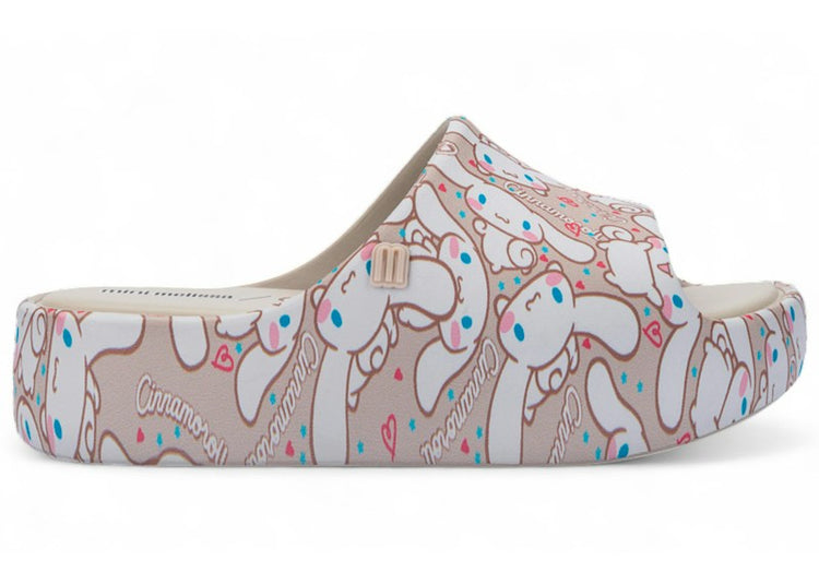 Melissa Mini Melissa Free Platform Slide Hello Kitty and Friends Beige Brown (Kids) 37875-BS340