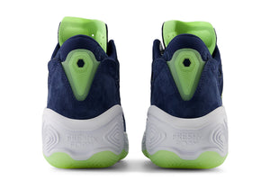 New Balance Fresh Foam BB v2 'Navy Bleached Lime Glow'