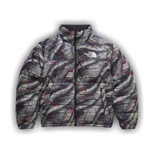 The North Face 1996 Retro Nuptse Jacket 'TNF Black/Beta Flash Print'