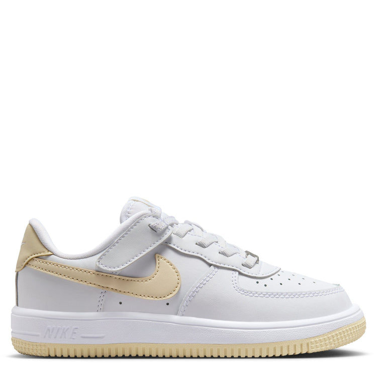 Nike Force 1 Low EasyOn PS 'White/White/Light Khaki'