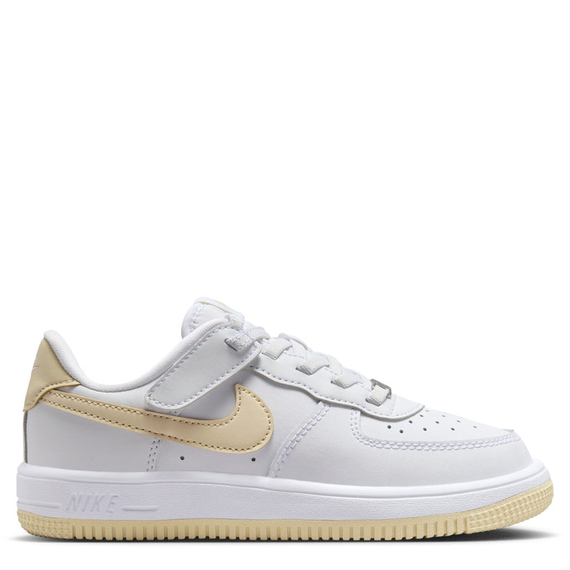 Nike Force 1 Low EasyOn PS 'White/White/Light Khaki'