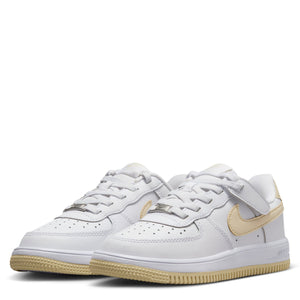 Nike Force 1 Low EasyOn PS 'White/White/Light Khaki'