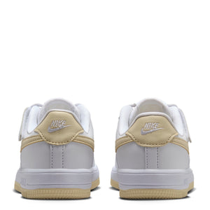 Nike Force 1 Low EasyOn PS 'White/White/Light Khaki'