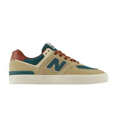 New Balance Numeric 574 Vulc 'Tan Forest Green'