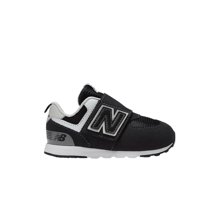 New Balance 574 Toddler 'Black Silver Metallic' NW574BK