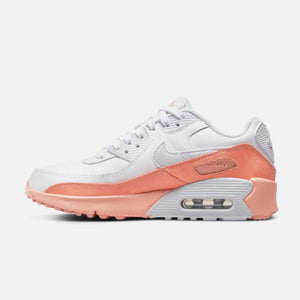 Nike Air Max 90 Leather SE GS 'White Light Madder Root'
