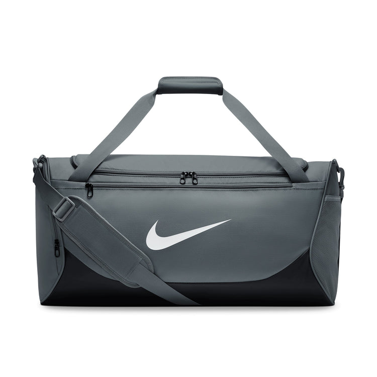 Nike 60L Medium Brasilia DuffeL Bag 'Smoke Grey/Black/White'