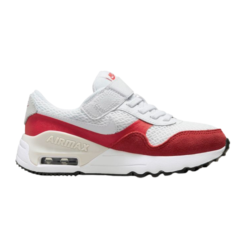 Nike Air Max SYSTM PS 'White University Red'