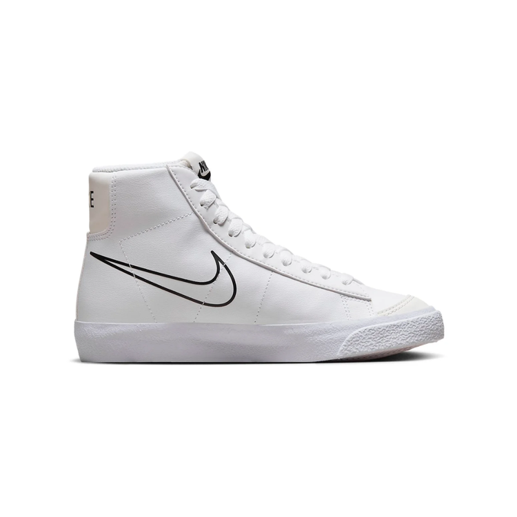 Nike Blazer Mid Next Nature GS 'Multi-Swoosh - White Bright Mandarin'