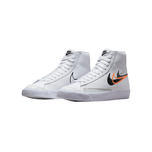 Nike Blazer Mid Next Nature GS 'Multi-Swoosh - White Bright Mandarin'
