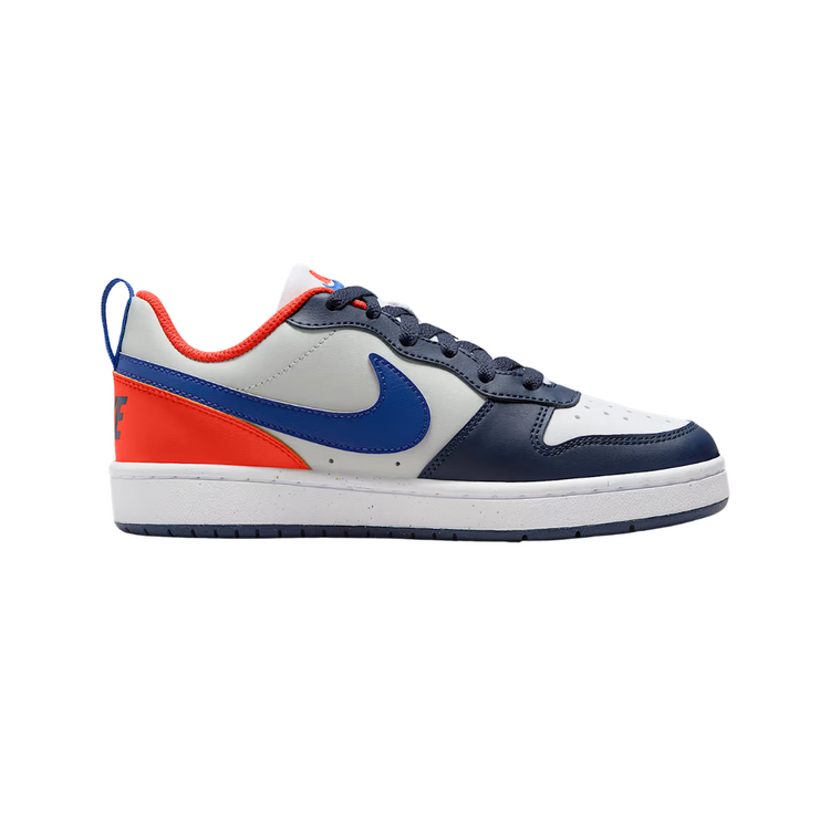 Nike Court Borough Low Recraft GS 'Midnight Navy Team Orange'