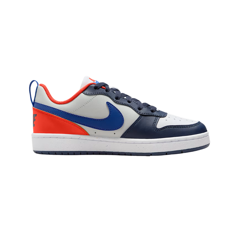 Nike Court Borough Low Recraft GS 'Midnight Navy Team Orange'
