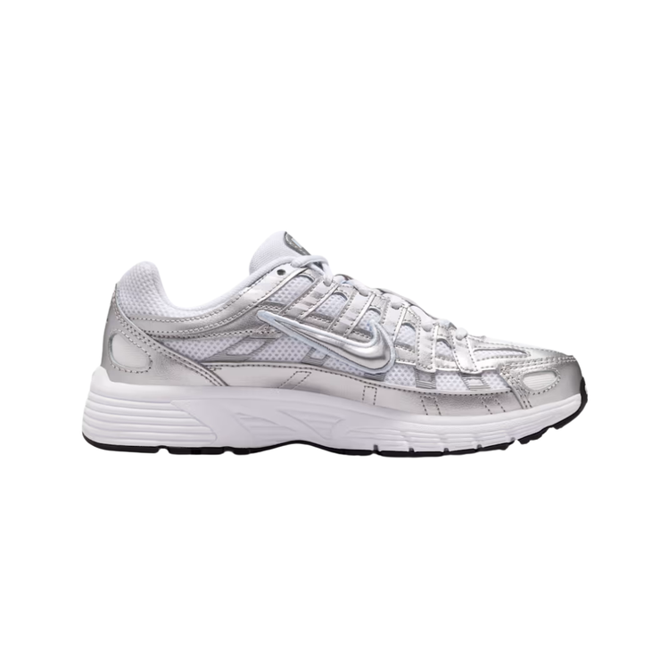 Nike P-6000 GS 'White Metallic Silver'