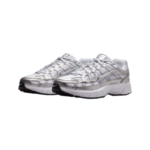 Nike P-6000 GS 'White Metallic Silver'