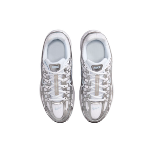 Nike P-6000 GS 'White Metallic Silver'