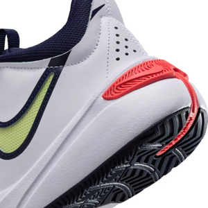 Nike Team Hustle D11 GS 'White Photo Blue Light Lemon Twist'