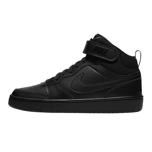 Nike Court Borough Mid 2 GS 'Triple Black'