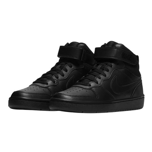 Nike Court Borough Mid 2 GS 'Triple Black'