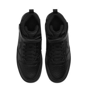Nike Court Borough Mid 2 GS 'Triple Black'