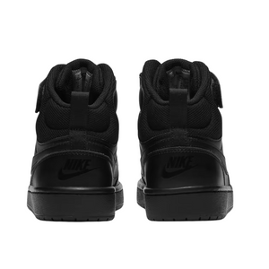 Nike Court Borough Mid 2 GS 'Triple Black'